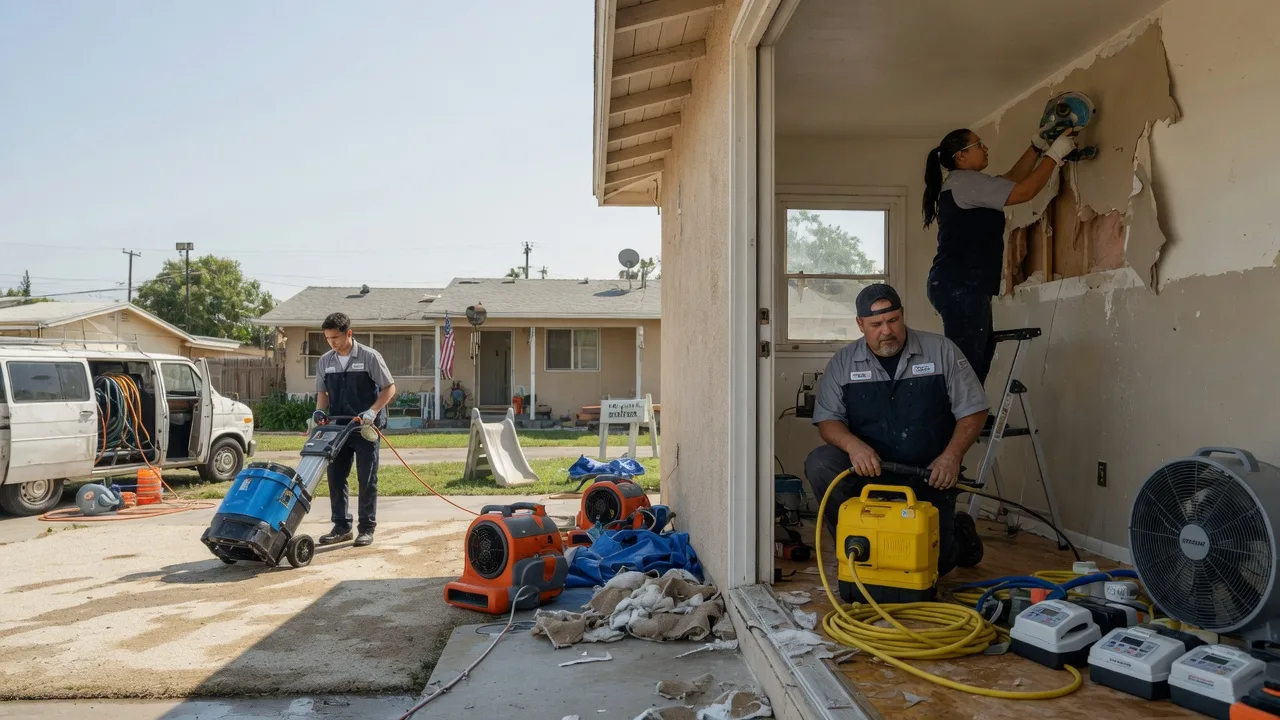 Water Damage Restoration in Flom, MN near me
